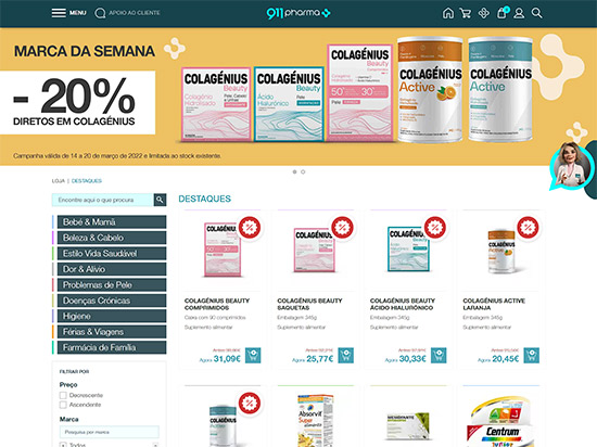 911 Pharma - Lojas Online
